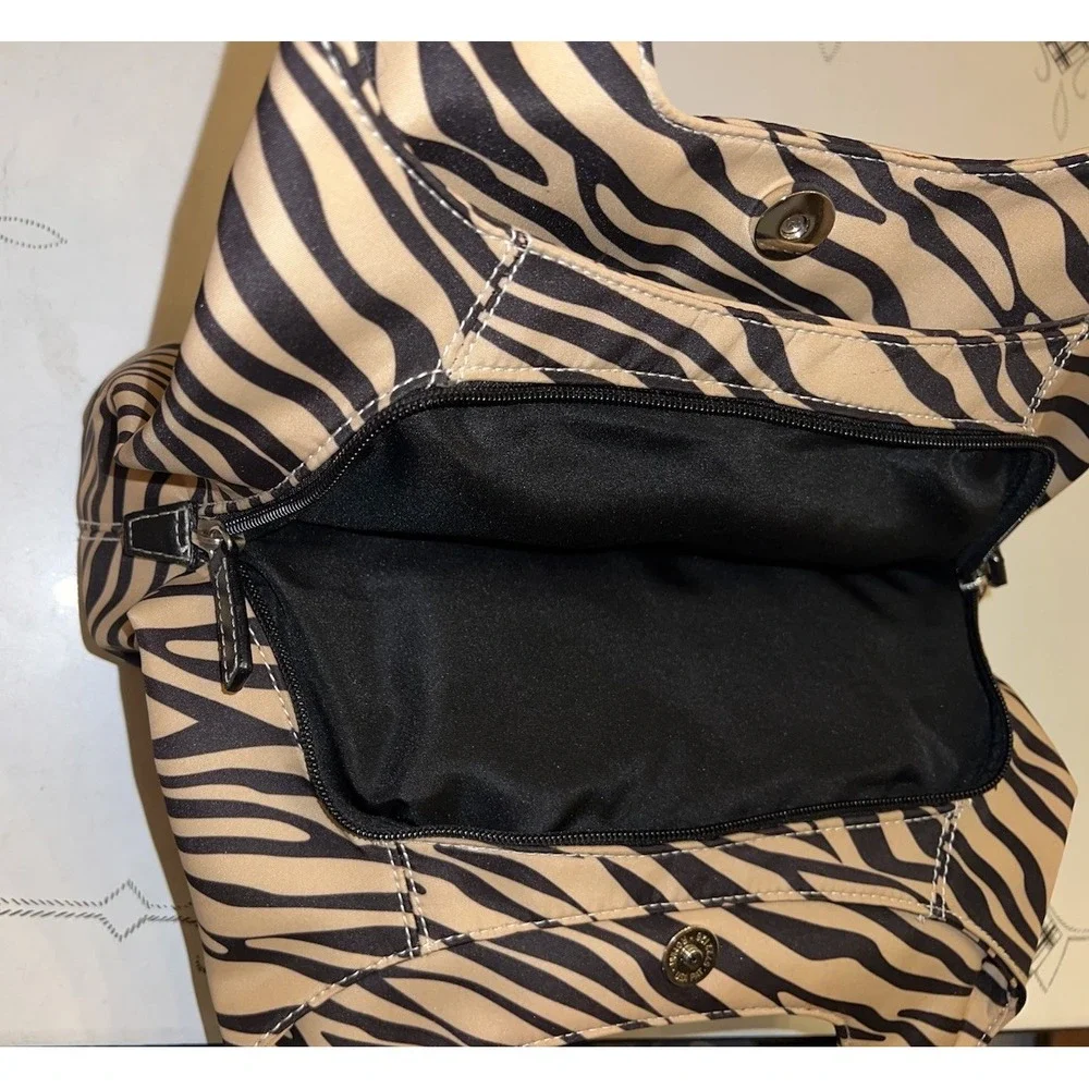 Women's Hobo Vintage Zebra Shoulder Bag/Purse And Wallet St John's Bay